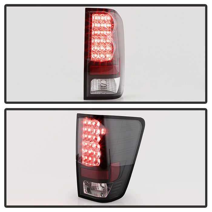 Spyder Nissan Titan 04-14 LED Tail Lights Black ALT-YD-NTI04-LED-BK 5070067