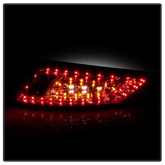 Spyder Porsche 997 05-08 LED Tail Lights Red Clear ALT-YD-P99705-LED-RC 5037978
