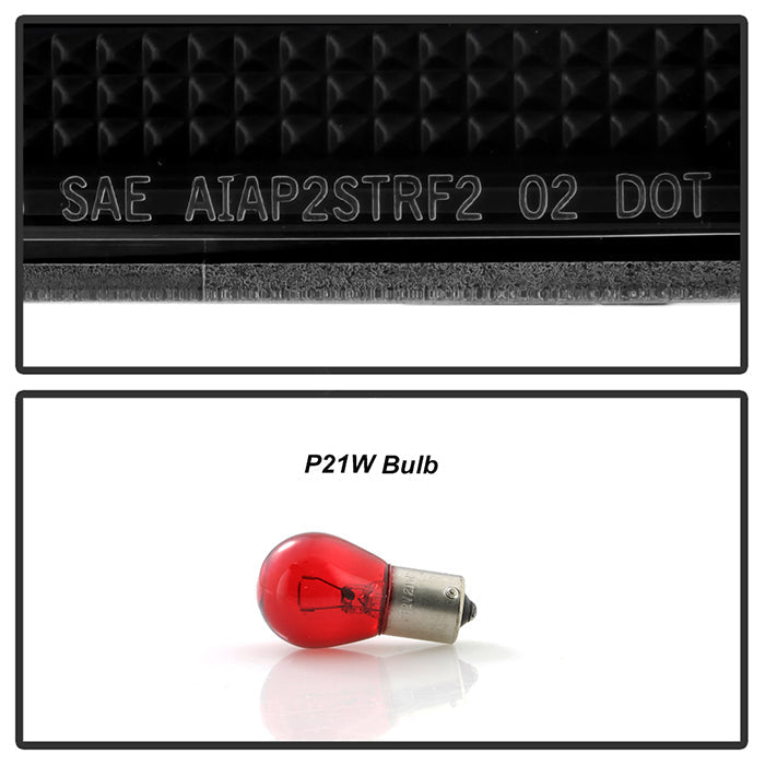 Spyder Porsche Cayenne 03-07 LED Tail Lights Black ALT-YD-PCAY03-LED-BK 5007063