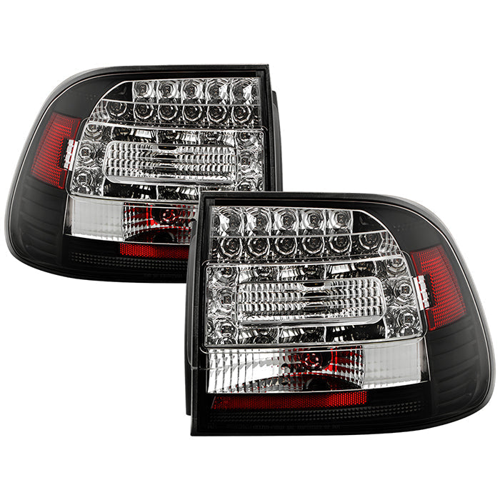 Spyder Porsche Cayenne 03-07 LED Tail Lights Black ALT-YD-PCAY03-LED-BK 5007063