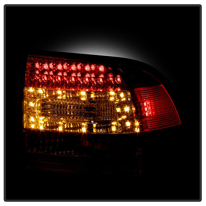 Spyder Porsche Cayenne 03-07 LED Tail Lights Red Clear ALT-YD-PCAY03-LED-RC 5007087