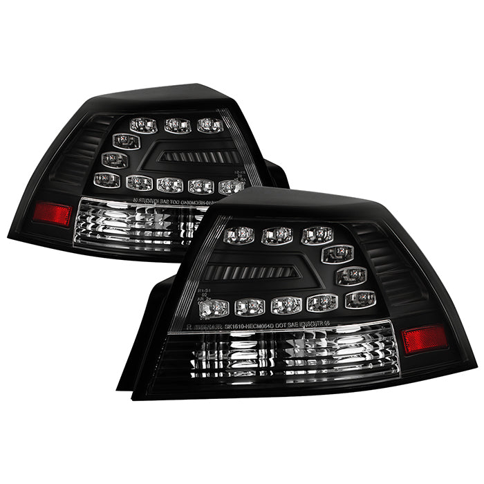 Spyder Pontiac G8 08-09 LED Tail Lights Blk ALT-YD-PG808-LED-BK 5008565