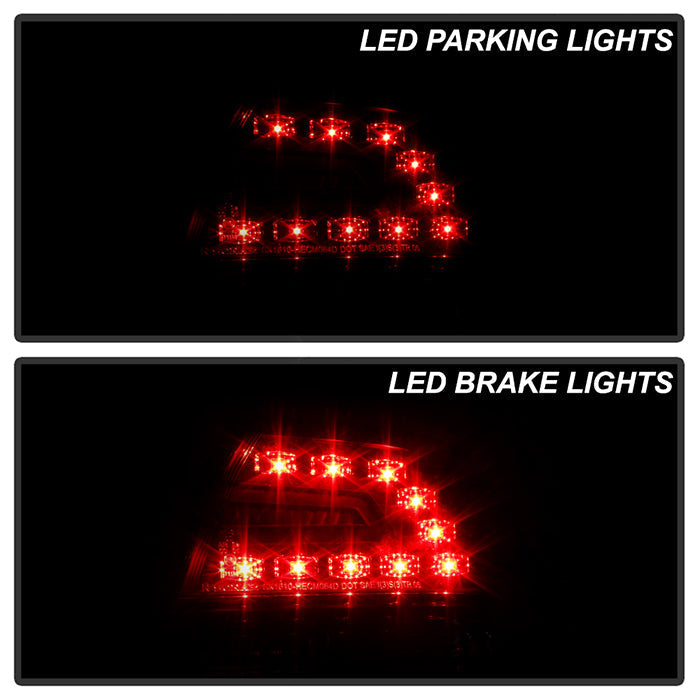 Spyder Pontiac G8 08-09 LED Tail Lights Blk ALT-YD-PG808-LED-BK 5008565