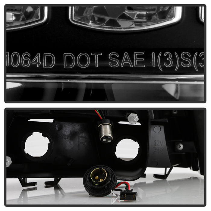 Spyder Pontiac G8 08-09 LED Tail Lights Blk ALT-YD-PG808-LED-BK 5008565