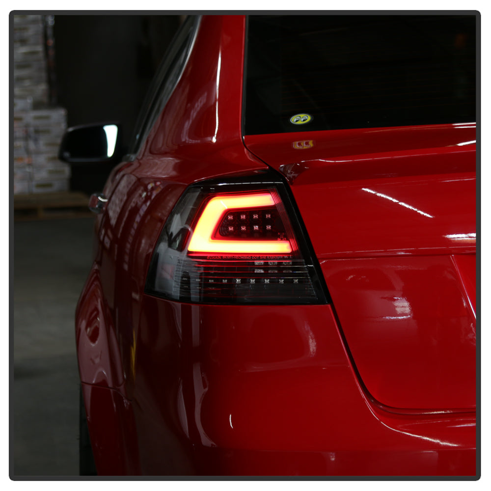 Spyder 08-09 Pontiac G8 Version 2 Light Bar LED Tail Lights - Black - ALT-YD-PG808V2-LB-BK 5086068