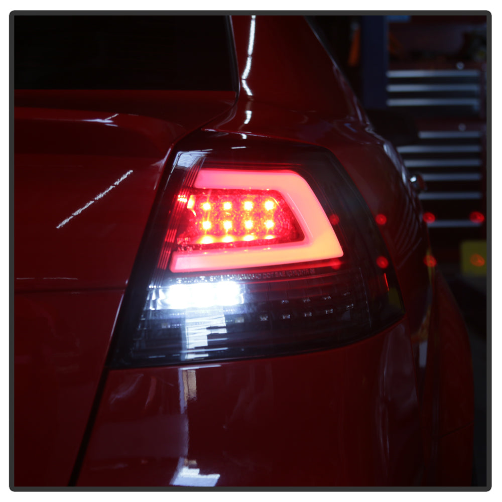 Spyder 08-09 Pontiac G8 Version 2 Light Bar LED Tail Lights - Black - ALT-YD-PG808V2-LB-BK 5086068