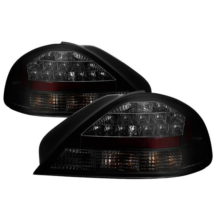 Spyder 99-05 Pontiac Grand Am LED Tail Lights - Black Smoke 5084309