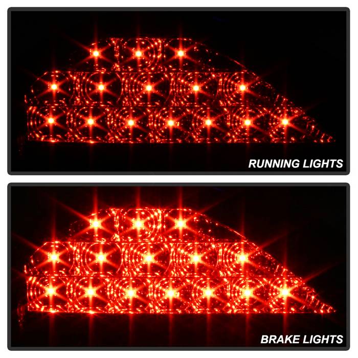 Spyder 99-05 Pontiac Grand Am LED Tail Lights - Black Smoke 5084309