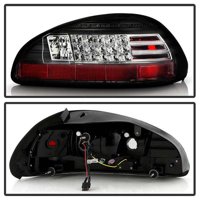 Spyder Pontiac Grand Prix 97-03 LED Tail Lights Black ALT-YD-PGP97-LED-BK 5007148