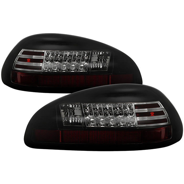 Spyder Pontiac Grand Prix 97-03 LED Tail Lights Black Smoke ALT-YD-PGP97-LED-BSM 5078230
