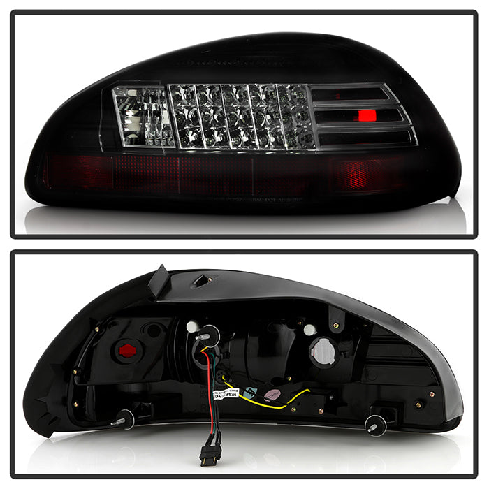 Spyder Pontiac Grand Prix 97-03 LED Tail Lights Black Smoke ALT-YD-PGP97-LED-BSM 5078230