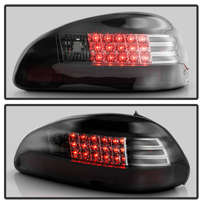 Spyder Pontiac Grand Prix 97-03 LED Tail Lights Black Smoke ALT-YD-PGP97-LED-BSM 5078230