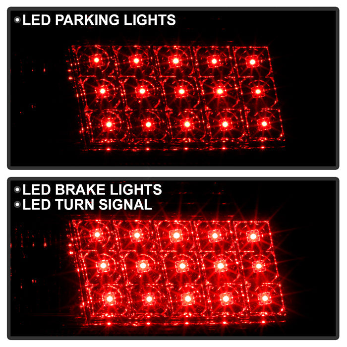 Spyder Pontiac Grand Prix 97-03 LED Tail Lights Smoke ALT-YD-PGP97-LED-SM 5007179