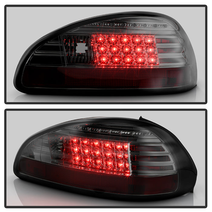 Spyder Pontiac Grand Prix 97-03 LED Tail Lights Smoke ALT-YD-PGP97-LED-SM 5007179