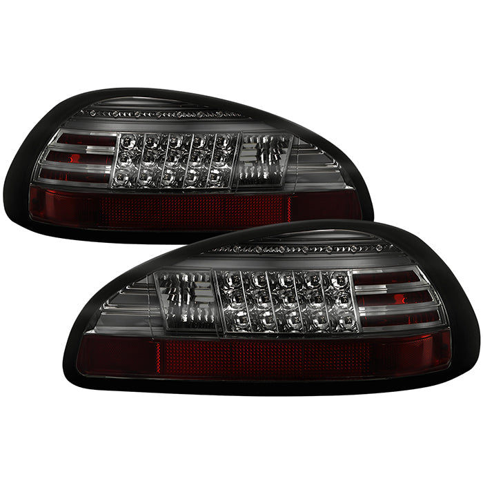 Spyder Pontiac Grand Prix 97-03 LED Tail Lights Smoke ALT-YD-PGP97-LED-SM 5007179