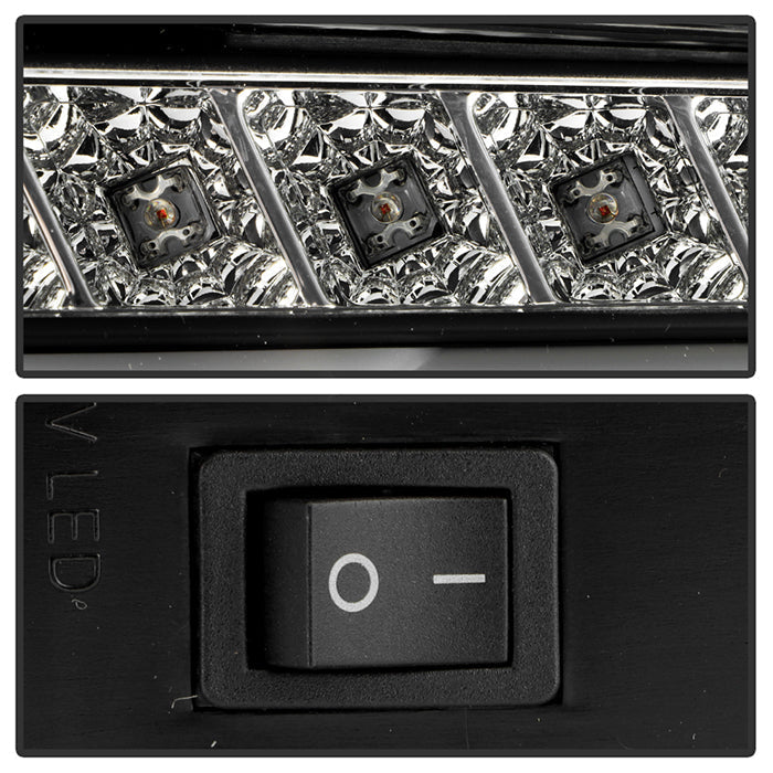 Spyder Scion FRS 12-14/Subaru BRZ 12-14 Light Bar LED Tail Lights Black ALT-YD-SFRS12-LBLED-BK 5072009
