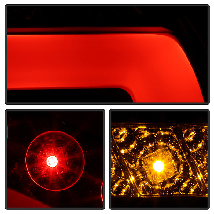 Spyder Scion FRS 12-14/Subaru BRZ 12-14 Light Bar LED Tail Lights Black ALT-YD-SFRS12-LBLED-BK 5072009