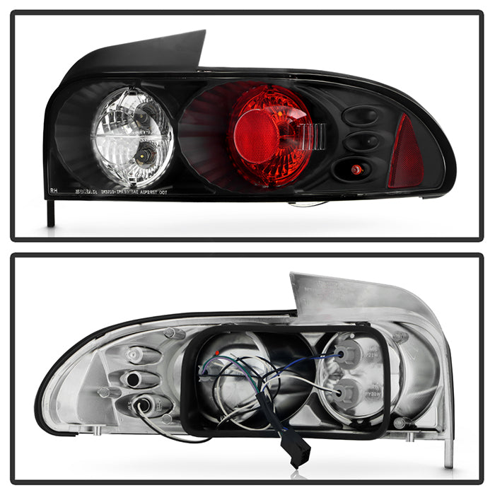 Spyder Subaru Impreza (Excluding Wagon) 93-01 Euro Style Tail Lights Black ALT-YD-SI93-BK 5007261