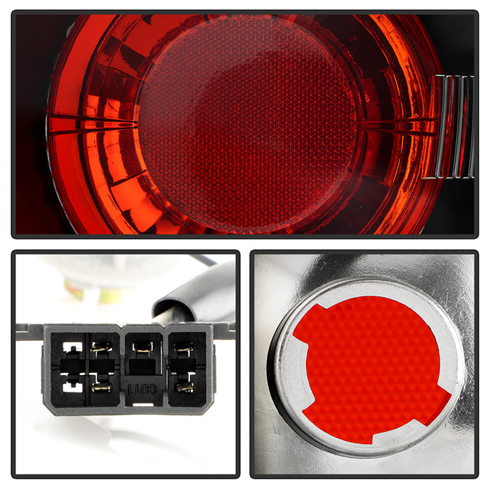 Spyder Subaru Impreza (Excluding Wagon) 93-01 Euro Style Tail Lights Black ALT-YD-SI93-BK 5007261