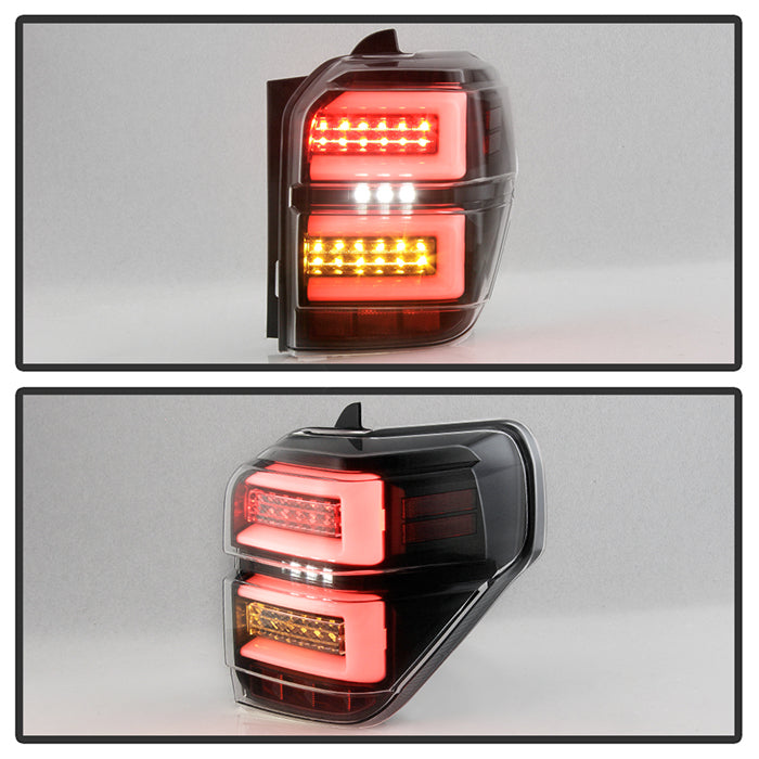 Spyder Toyota 4Runner 10-14 LED Tail Lights - Sequential Turn Signal - Black ALT-YD-T4R10-SEQ-BK 5087812