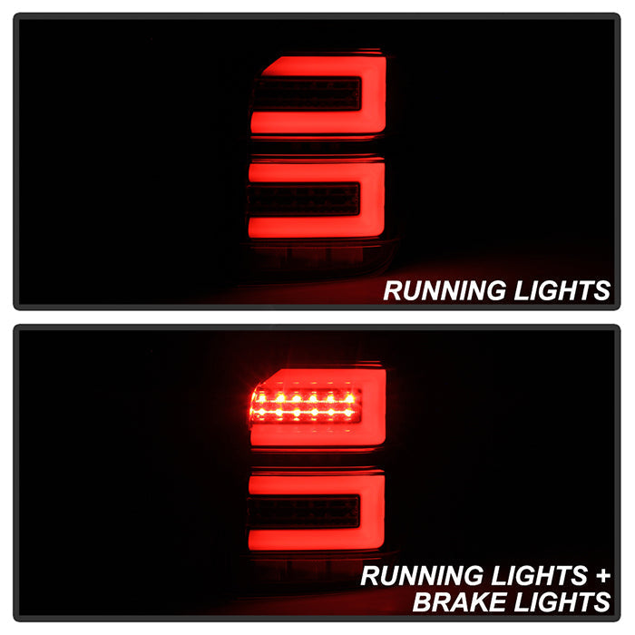 Spyder Toyota 4Runner 10-14 LED Tail Lights - Sequential Turn Signal - Black ALT-YD-T4R10-SEQ-BK 5087812