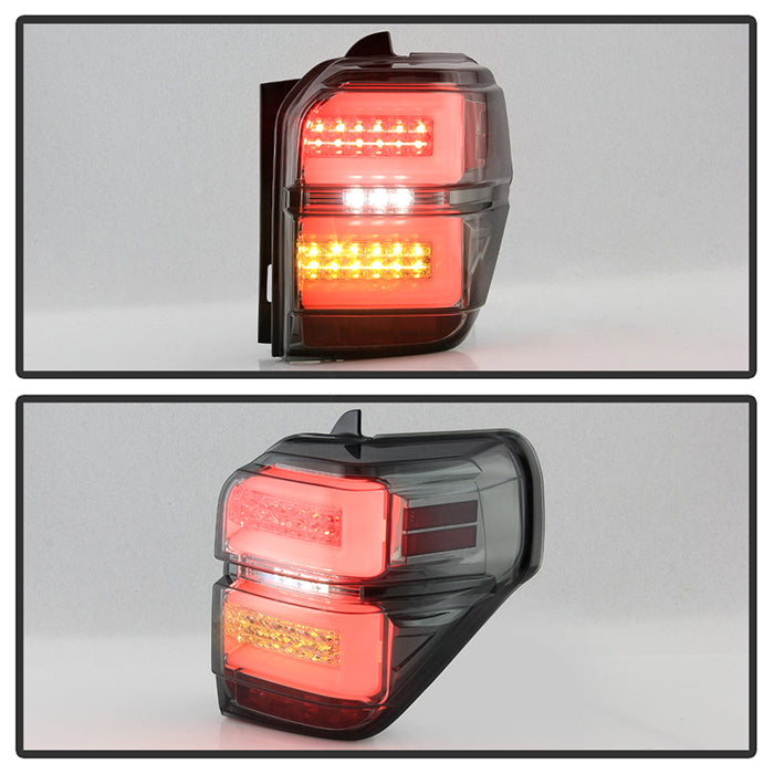 Spyder Toyota 4Runner 10-14 LED Tail Lights - Sequential Turn Signal - Smoke ALT-YD-T4R10-SEQ-SM 5087829