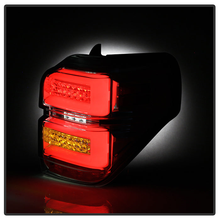 Spyder Toyota 4Runner 10-14 LED Tail Lights - Sequential Turn Signal - Smoke ALT-YD-T4R10-SEQ-SM 5087829
