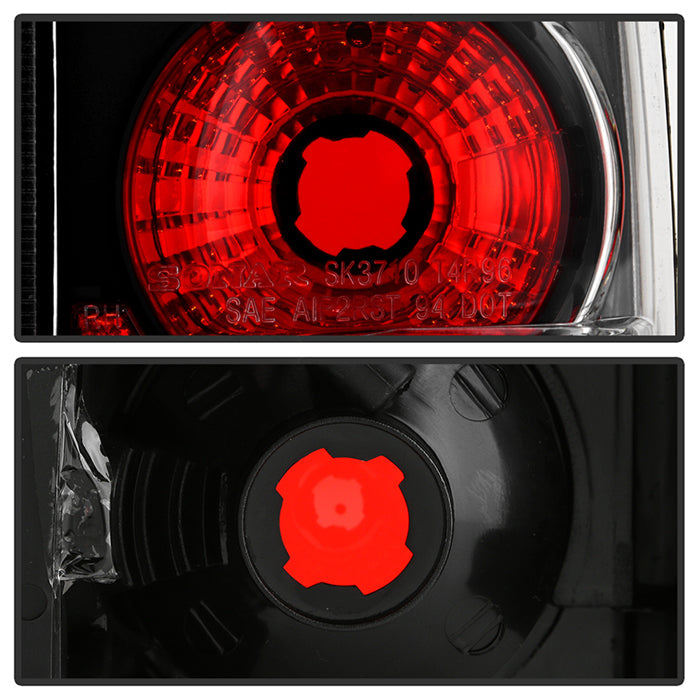 Spyder Toyota 4 Runner 96-02 Euro Style Tail Lights Black ALT-YD-T4R96-BK 5007292