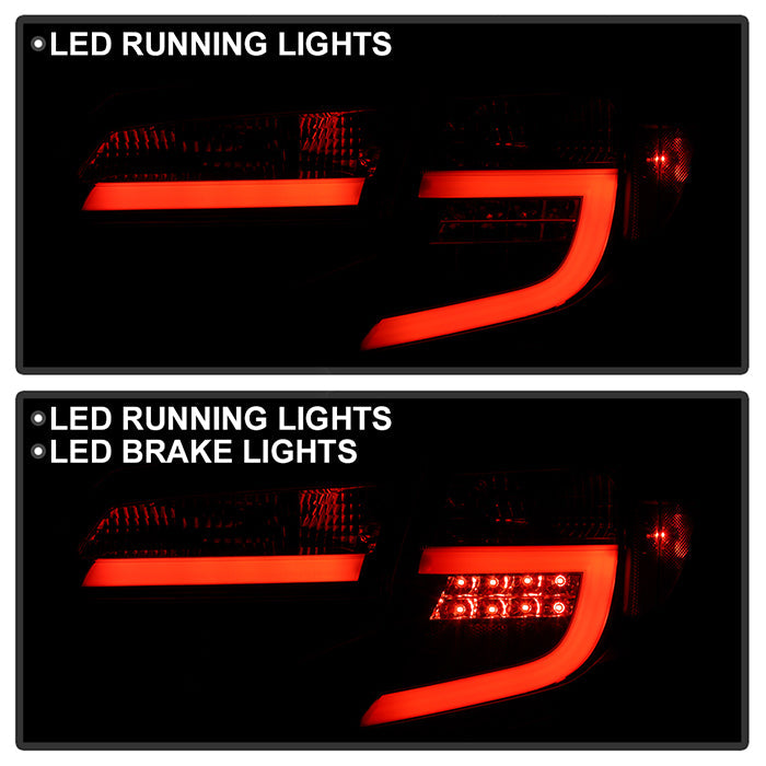Spyder Toyota Camry 12-14 Light Bar LED Tail Lights Black ALT-YD-TC12-LBLED-BK 5079411