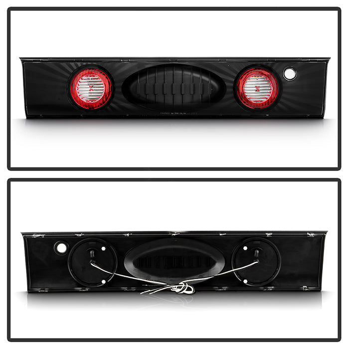 Spyder Toyota Corolla 93-97 Euro Style Trunk Tail Lights Black ALT-YD-TC93-TR-BK 5007438