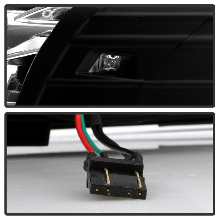 Spyder Toyota Camry (does not fit the Hybrid)07-09 LED Tail Lights Black ALT-YD-TCAM07-LED-BK 5042590