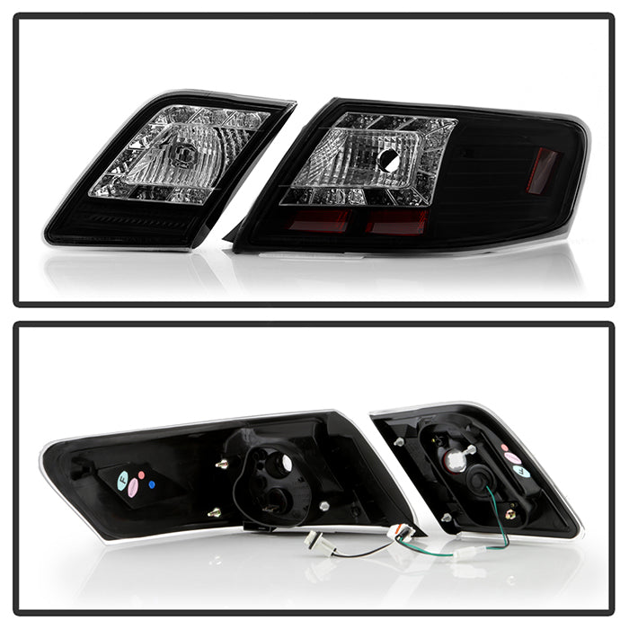 Spyder Toyota Camry (does not fit the Hybrid)07-09 LED Tail Lights Black ALT-YD-TCAM07-LED-BK 5042590
