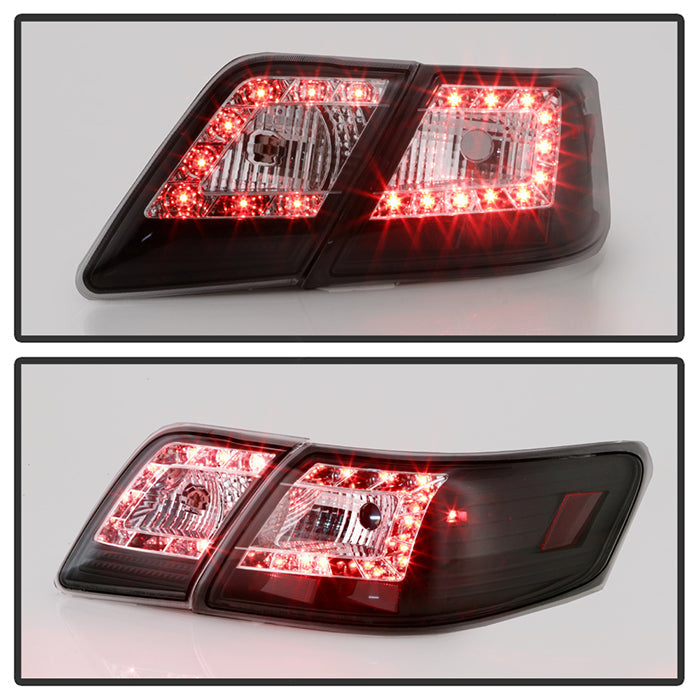 Spyder Toyota Camry (does not fit the Hybrid)07-09 LED Tail Lights Black ALT-YD-TCAM07-LED-BK 5042590