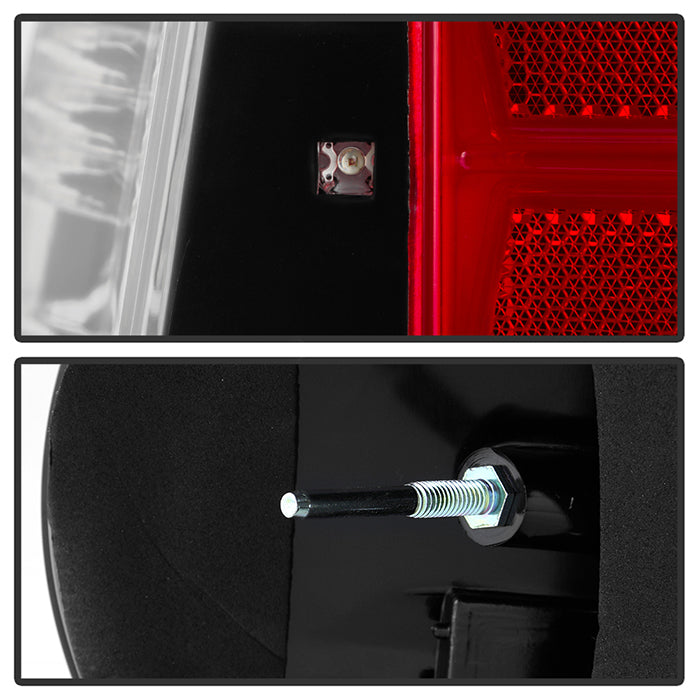 Spyder Toyota FJ Cruiser 07-13 Light Bar LED Tail Lights Black ALT-YD-TFJ07-LBLED-BK 5079442