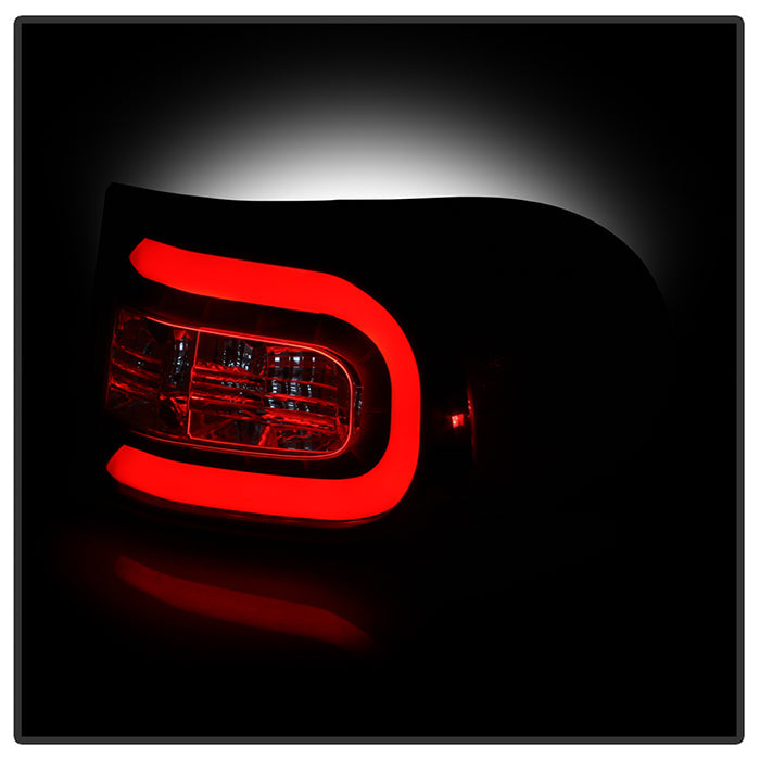 Spyder Toyota FJ Cruiser 07-13 Light Bar LED Tail Lights Black ALT-YD-TFJ07-LBLED-BK 5079442