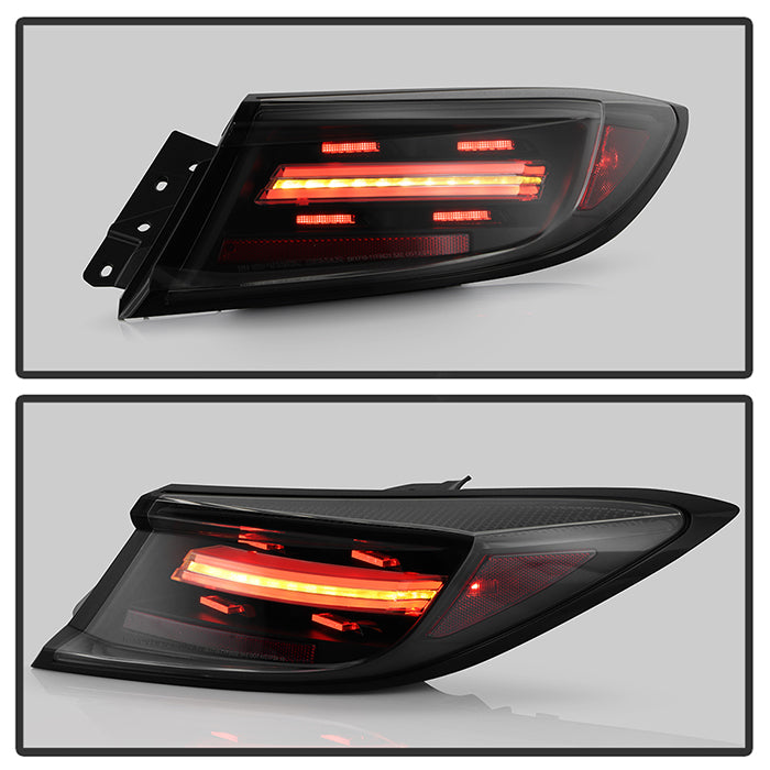 SPYDER Apex 22-24 Toyota GR86/BRZ Full LED Tail Lights - Black (ALT-YD-TGR8622-SEQGR-BK) 5088918