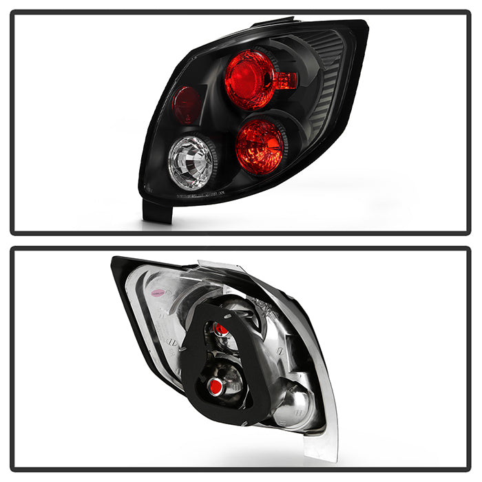 Spyder Toyota Matrix 03-05 Euro Style Tail Lights Black ALT-YD-TMA03-BK 5007599