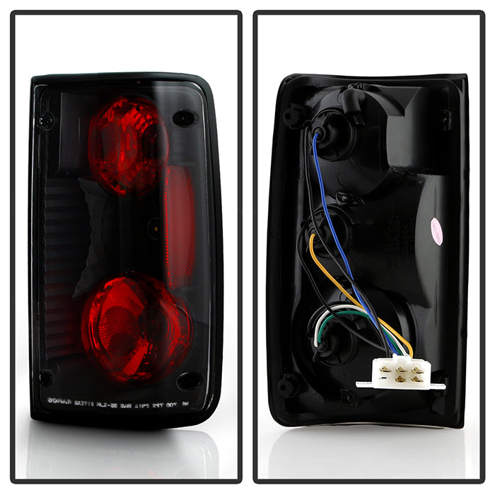 Spyder Toyota Pick Up 89-95 Euro Style Tail Lights Black ALT-YD-TP89-BK 5007636