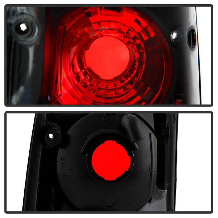 Spyder Toyota Pick Up 89-95 Euro Style Tail Lights Black ALT-YD-TP89-BK 5007636