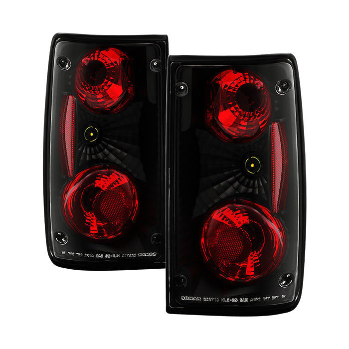 Spyder Toyota Pick Up 89-95 Euro Style Tail Lights Black ALT-YD-TP89-BK 5007636