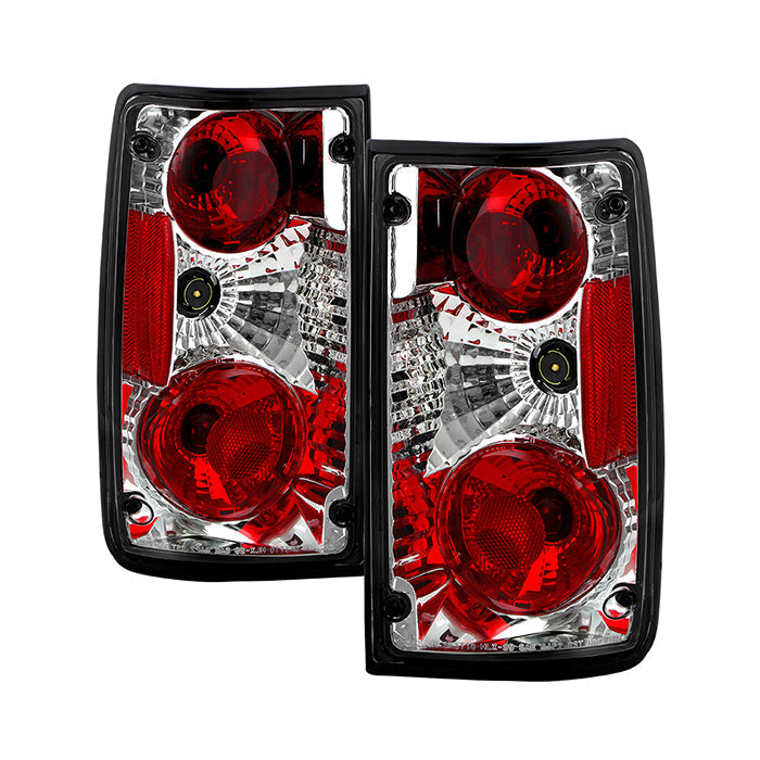 Spyder Toyota Pick Up 89-95 Euro Style Tail Lights Chrome ALT-YD-TP89-C 5007643
