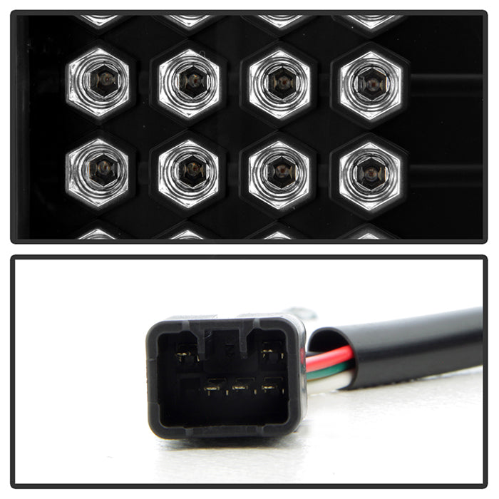 Spyder Scion XB 03-07 LED Tail Lights Black ALT-YD-TSXB03-LED-BK 5007759