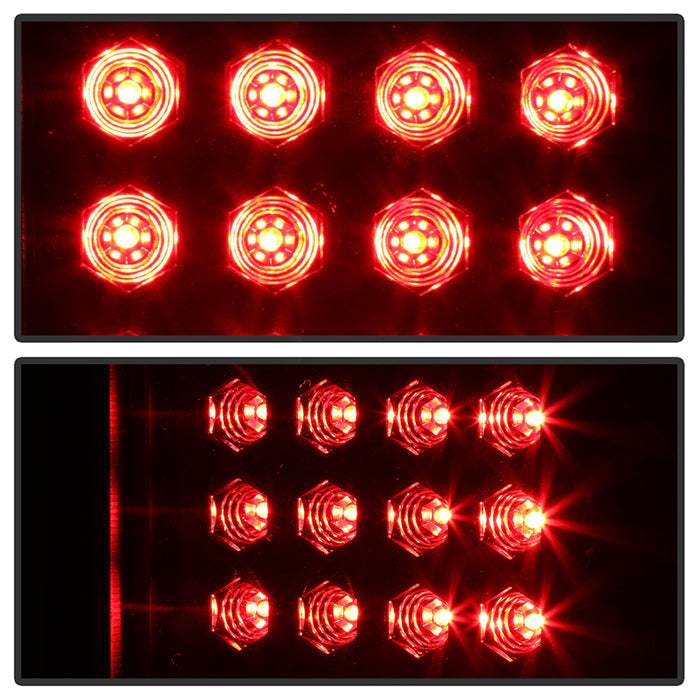 Spyder Scion XB 03-07 LED Tail Lights Black ALT-YD-TSXB03-LED-BK 5007759