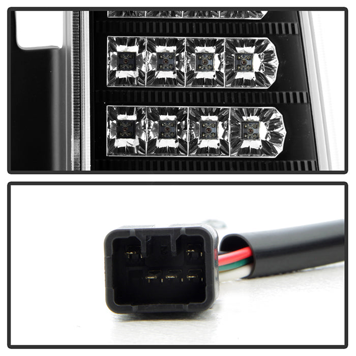 Spyder Scion XB 03-07 Version 2 LED Tail Lights Black ALT-YD-TSXB03-LED-V2-BK 5042743