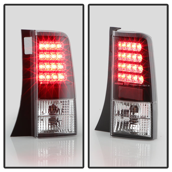Spyder Scion XB 03-07 Version 2 LED Tail Lights Black ALT-YD-TSXB03-LED-V2-BK 5042743