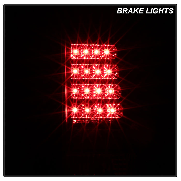 Spyder Scion XB 03-07 Version 2 LED Tail Lights Black ALT-YD-TSXB03-LED-V2-BK 5042743