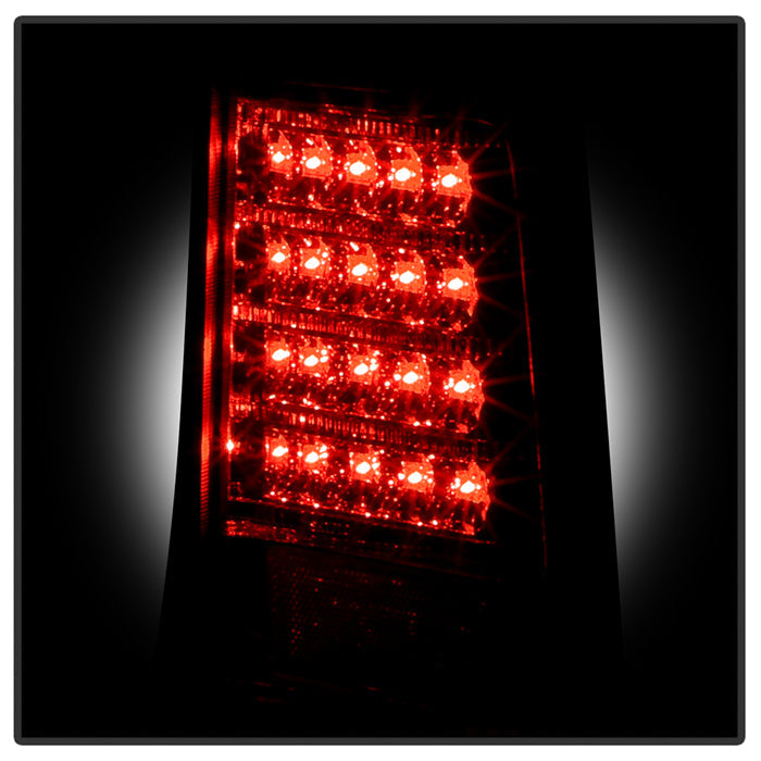 Spyder Scion XB 03-07 Version 2 LED Tail Lights Red Clear ALT-YD-TSXB03-LED-V2-RC 5042750