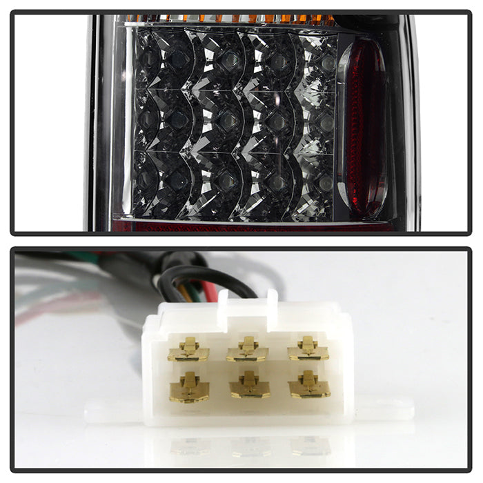 Spyder Toyota Tacoma 01-04 LED Tail Lights Smoke ALT-YD-TT01-LED-SM 5007889
