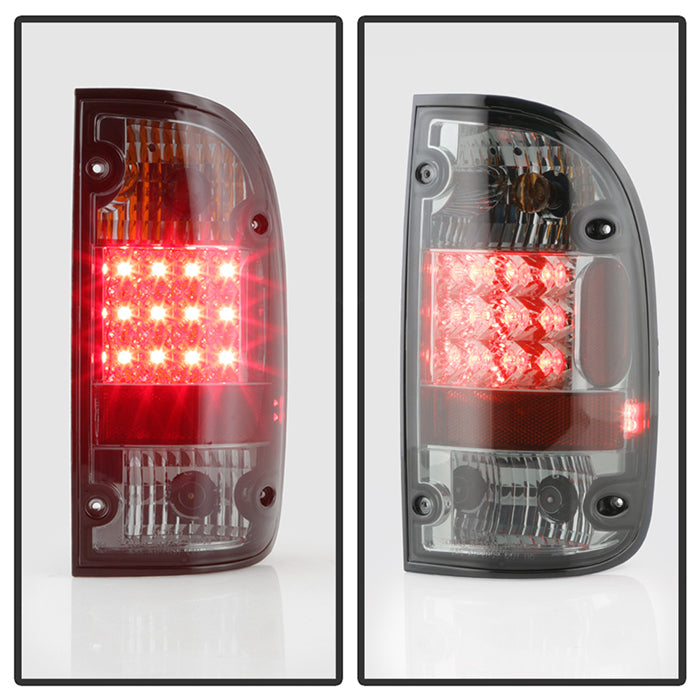 Spyder Toyota Tacoma 01-04 LED Tail Lights Smoke ALT-YD-TT01-LED-SM 5007889