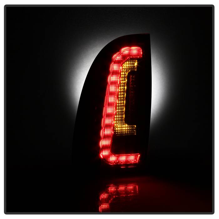 Spyder 05-15 Toyota Tacoma LED Tail Lights (Not Compatible w/OEM LEDS) - Smoke ALT-YD-TT05V2-LB-BSM 5085474